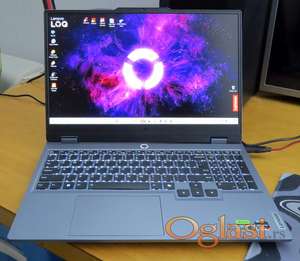 NOV LENOVO LOQ 15ARP9 Ryzen 7 7435HS 16/512/RTX4050/Garancija 2028.